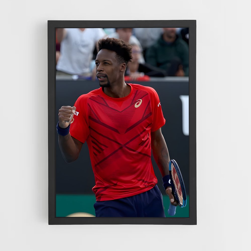 Poster La Victoire de Gaël – affiche Tennis (vue 2)